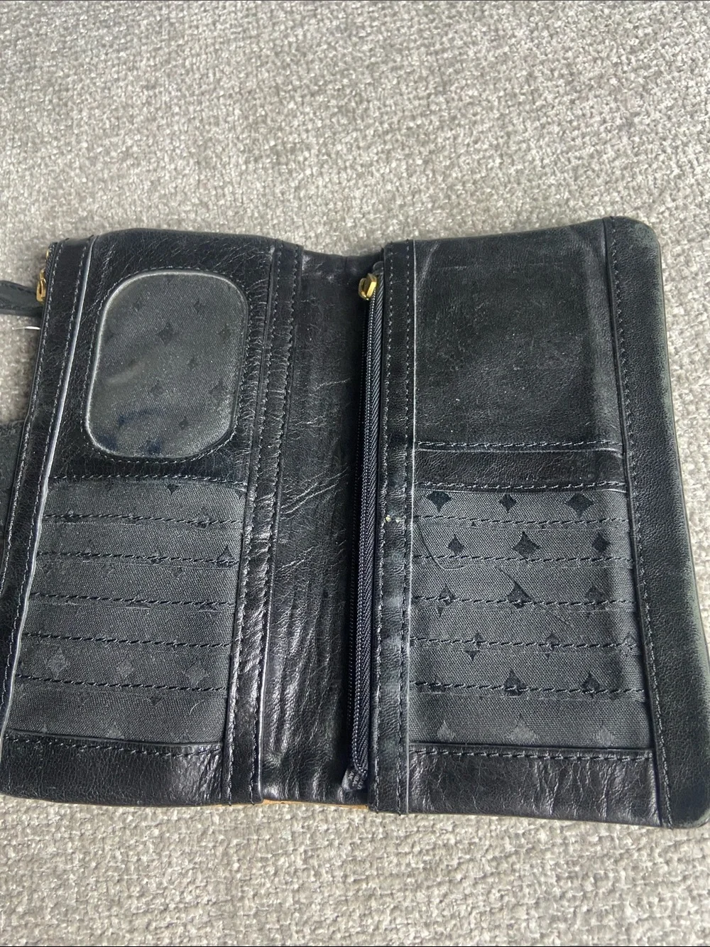 Fossil leather wallet